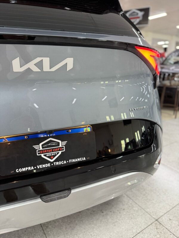 KIA SPORTAGE PRESTIGE HYBRID 1.6 AUTOMÁTICO COM TETO SOLAR E PANORÂMICO 2024 CINZA - Imagem 4
