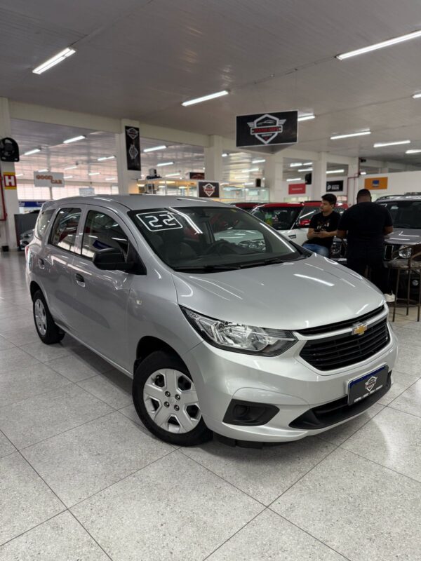 CHEVROLET SPIN LS 1.8 FLEX AUTOMÁTICO 2022 PRATA - Imagem 2