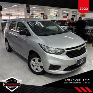 CHEVROLET SPIN LS 1.8 FLEX AUTOMÁTICO 2022 PRATA