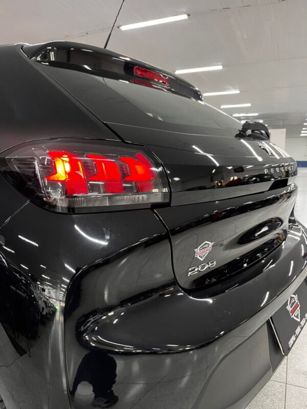 PEUGEOT 208 ACTIVE PACK 1.6 FLEX AUTOMÁTICO COM TETO PANORÂMICO 2021 PRETO - Imagem 4