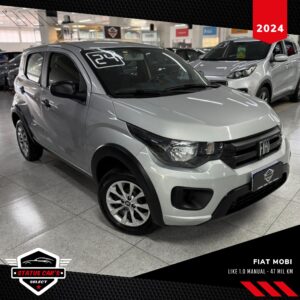 FIAT MOBI LIKE 1.0 FLEX 2024 PRATA