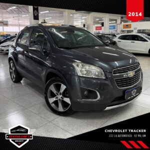 CHEVROLET TRACKER LTZ 1.8 FLEX AUTOMÁTICO 2014 CINZA