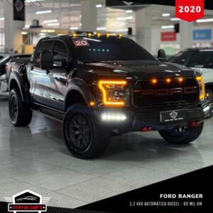 FORD RANGER XLT 3.2 DIESEL 4X4 AUTOMÁTICA 2020 PRETO
